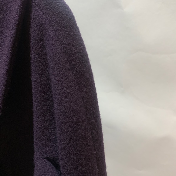 Zenobia 16 Purple plum Virgin Wool lined jacket - Picture 4 of 8